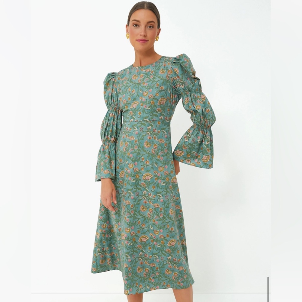 Tuckernuck Hyacinth House Open Back Olga midi dress